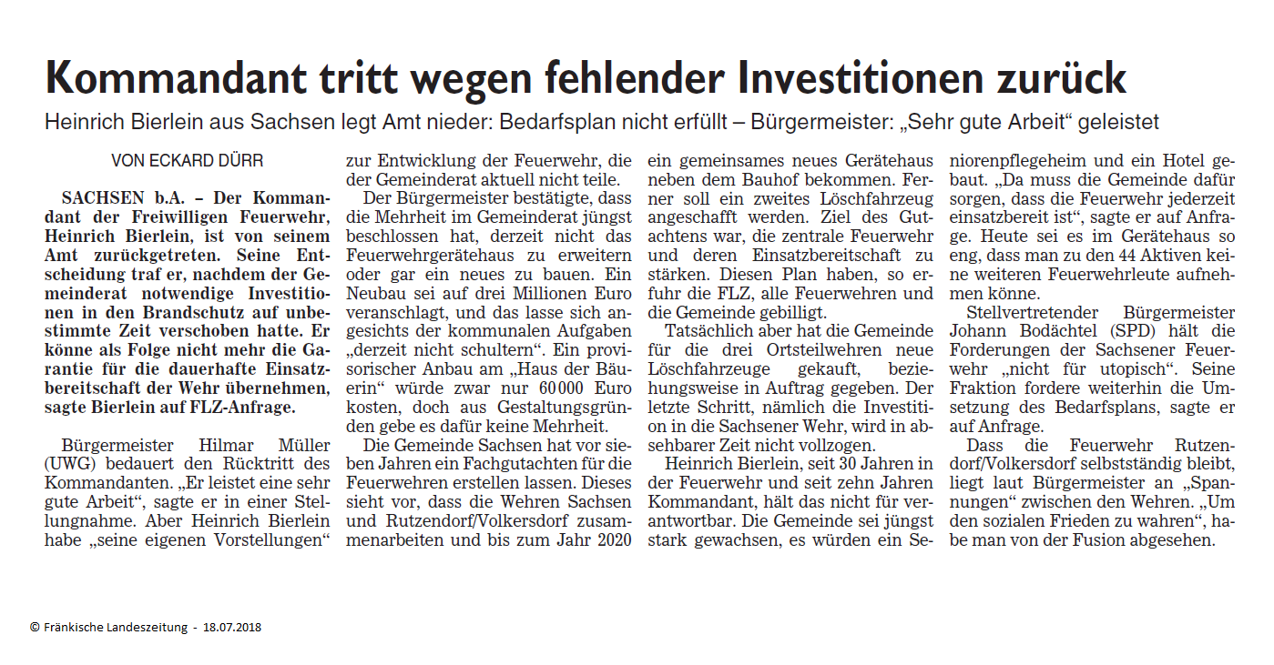 Fränkische Landeszeitung